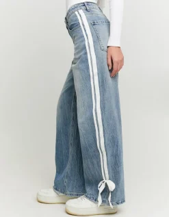 Jean Baggy avec Détail Nœud^Tally Weijl Clearance