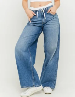 Jean Baggy avec Détail Boxer^Tally Weijl Sale