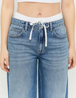 Jean Baggy avec Détail Boxer^Tally Weijl Sale