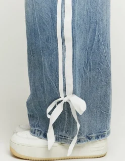 Jean Baggy avec Détail Nœud^Tally Weijl Clearance