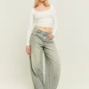 Jean Baggy Bleu Clair Taille Mi-Haute^Tally Weijl Sale