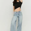 Jean Baggy Clair Taille Mi-Haute^Tally Weijl Fashion