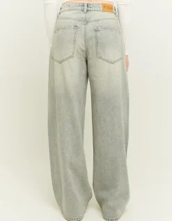 Jean Baggy Bleu Clair Taille Mi-Haute^Tally Weijl Sale
