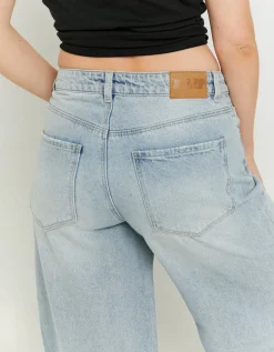 Jean Baggy Clair Taille Mi-Haute^Tally Weijl Fashion