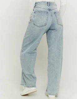 Jean Baggy Clair Taille Mi-Haute Clouté^Tally Weijl Best