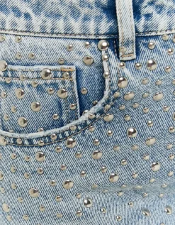 Jean Baggy Clair Taille Mi-Haute Clouté^Tally Weijl Best