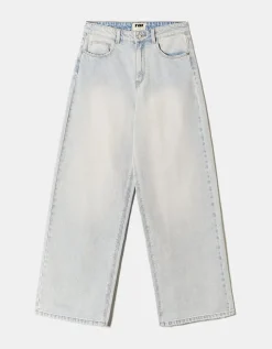 Jean Baggy Délavage Bleu Clair^Tally Weijl Clearance
