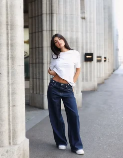 Jean Brut Baggy avec Détail à la Taille^Tally Weijl Online