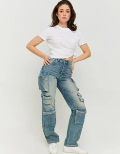 Jean Cargo Taille Mi-Haute^Tally Weijl Discount