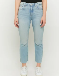 Jean Cropped Flare Clair Taille Haute^Tally Weijl Hot