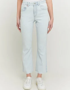Jean Cropped Flare Clair Taille Haute^Tally Weijl Clearance