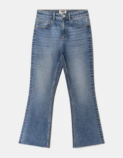 Jean Cropped Flare Taille Haute^Tally Weijl Fashion