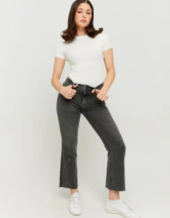 Jean Cropped Flare Taille Haute^Tally Weijl Fashion