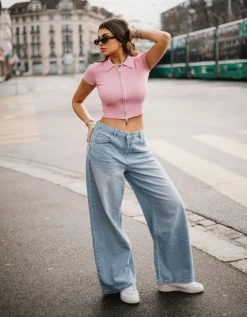 Jean Droit Clair Taille Basse^Tally Weijl Best