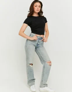 Jean Droit Clair Taille Haute^Tally Weijl Outlet