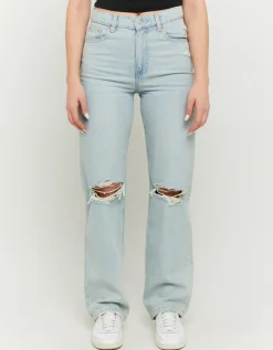 Jean Droit Clair Taille Haute^Tally Weijl New