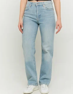 Jean Droit Clair Taille Haute^Tally Weijl Hot