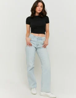 Jean Droit Foncé Taille Haute^Tally Weijl Clearance