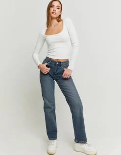 Jean Droit Taille Haute^Tally Weijl Sale