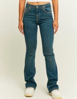Jean Flare Bleu Foncé Push-Up^Tally Weijl Sale