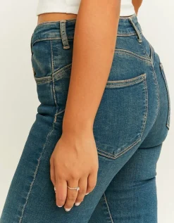 Jean Flare Bleu Foncé Push-Up^Tally Weijl Sale