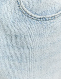 Jean Large Baggy Bleu avec Détail Caleçon^Tally Weijl Clearance