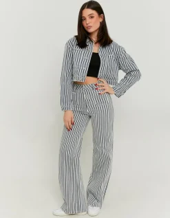 Jean Rayé Wide Leg Taille Haute^Tally Weijl Best
