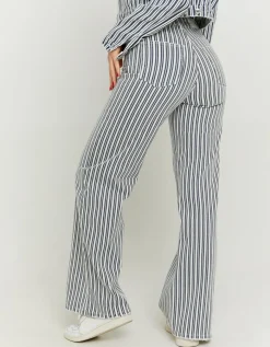 Jean Rayé Wide Leg Taille Haute^Tally Weijl Best