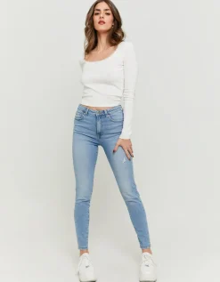 Jean Skinny Bleu Taille Haute^Tally Weijl Online