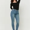 Jean Skinny Destroy Bleu Taille Mi-Haute^Tally Weijl Best