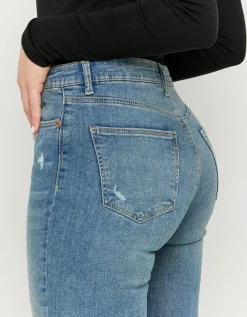 Jean Skinny Destroy Bleu Taille Mi-Haute^Tally Weijl Best