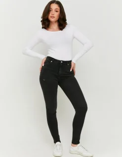 Jean Skinny Push Up Taille Mi-Haute^Tally Weijl Hot