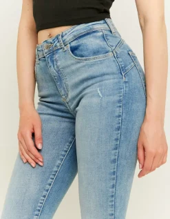 Jean Skinny Push-Up Clair Taille Mi-Haute^Tally Weijl Outlet