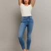 Jean Skinny Push-Up Bleu Taille Mi-Haute^Tally Weijl New