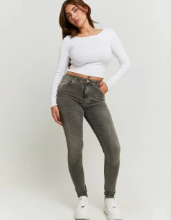Jean Skinny Push-Up Taille Mi-Haute^Tally Weijl Hot
