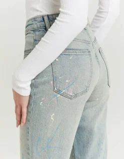 Jean Straight Clair Taille Haute^Tally Weijl Discount