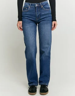 Jean Straight Foncé Taille Haute^Tally Weijl Best