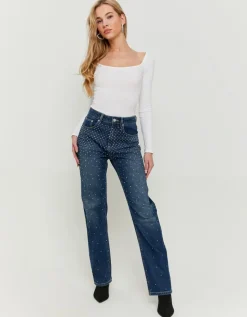 Jean Straight Leg avec Strass^Tally Weijl Outlet