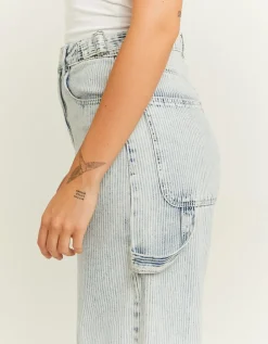 Jean Wide Leg à Rayures^Tally Weijl Online