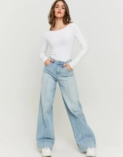 Jean Wide Leg Clair Fantaisie^Tally Weijl Sale