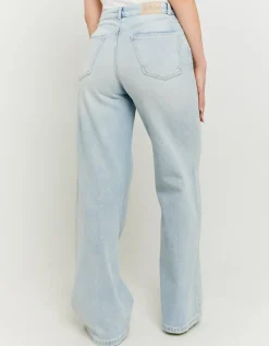 Jean Wide Leg Bleu Clair Taille Haute^Tally Weijl Fashion