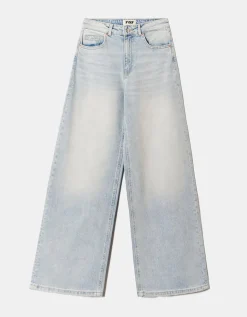 Jean Wide Leg Bleu Clair Taille Haute^Tally Weijl Fashion