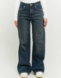 Jean Wide Leg Foncé Taille Haute^Tally Weijl Discount