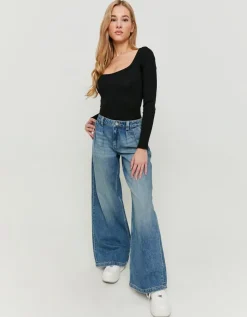 Jean Wide Leg Taille Basse^Tally Weijl Online