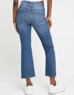 Jeans taille moyenne flare court^Tally Weijl Best