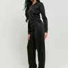 Jogging Straight Leg avec Bandes Latérales en Strass^Tally Weijl Online