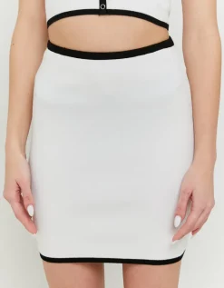 Jupe he en Maille avec Ourlets Contrastés^Tally Weijl Online