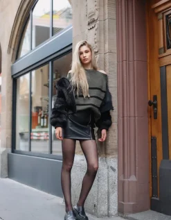 Jupe courte en similicuir e^Tally Weijl Fashion
