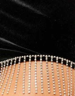 Jupe courte e avec strass en cascade^Tally Weijl New
