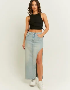 Jupe Droite Taille Haute avec Fente Latérale^Tally Weijl Discount